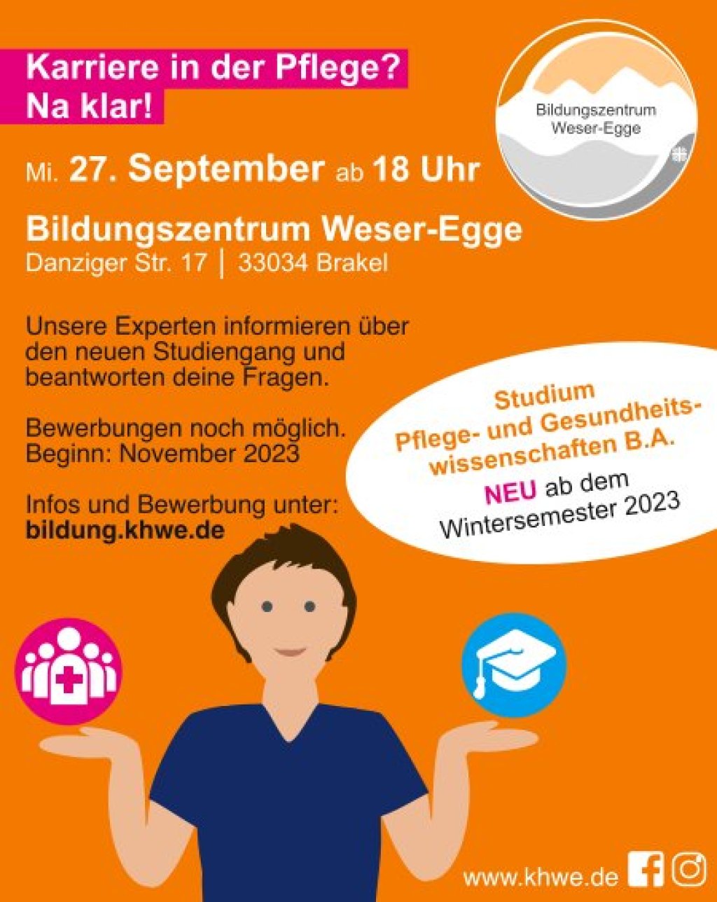 Neues Studium am Bildungszentrum der KHWE - Katholische ...